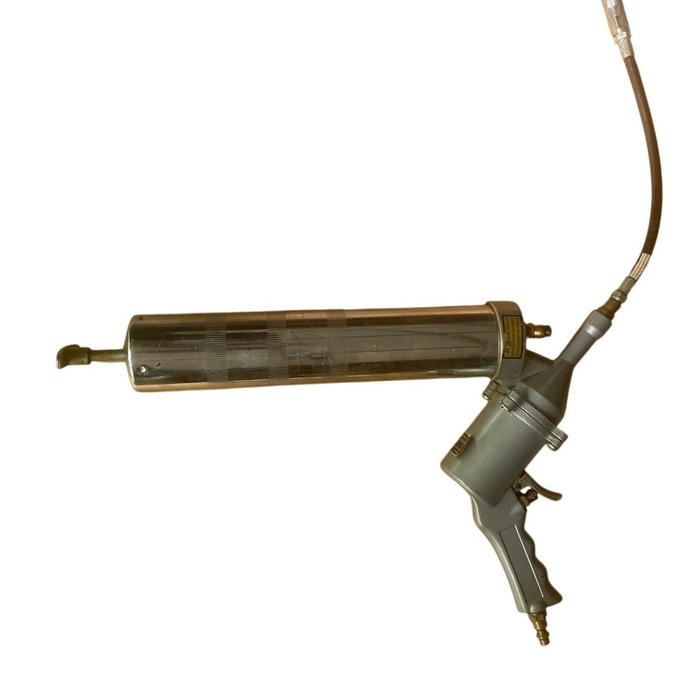 Central Pneumatic Air Grease Gun Metal Chrome Automotive Tool Stock 219